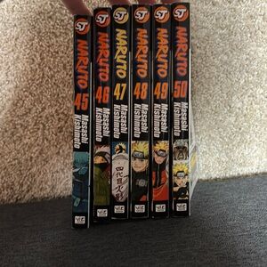 Naruto manga 6 set #45-50